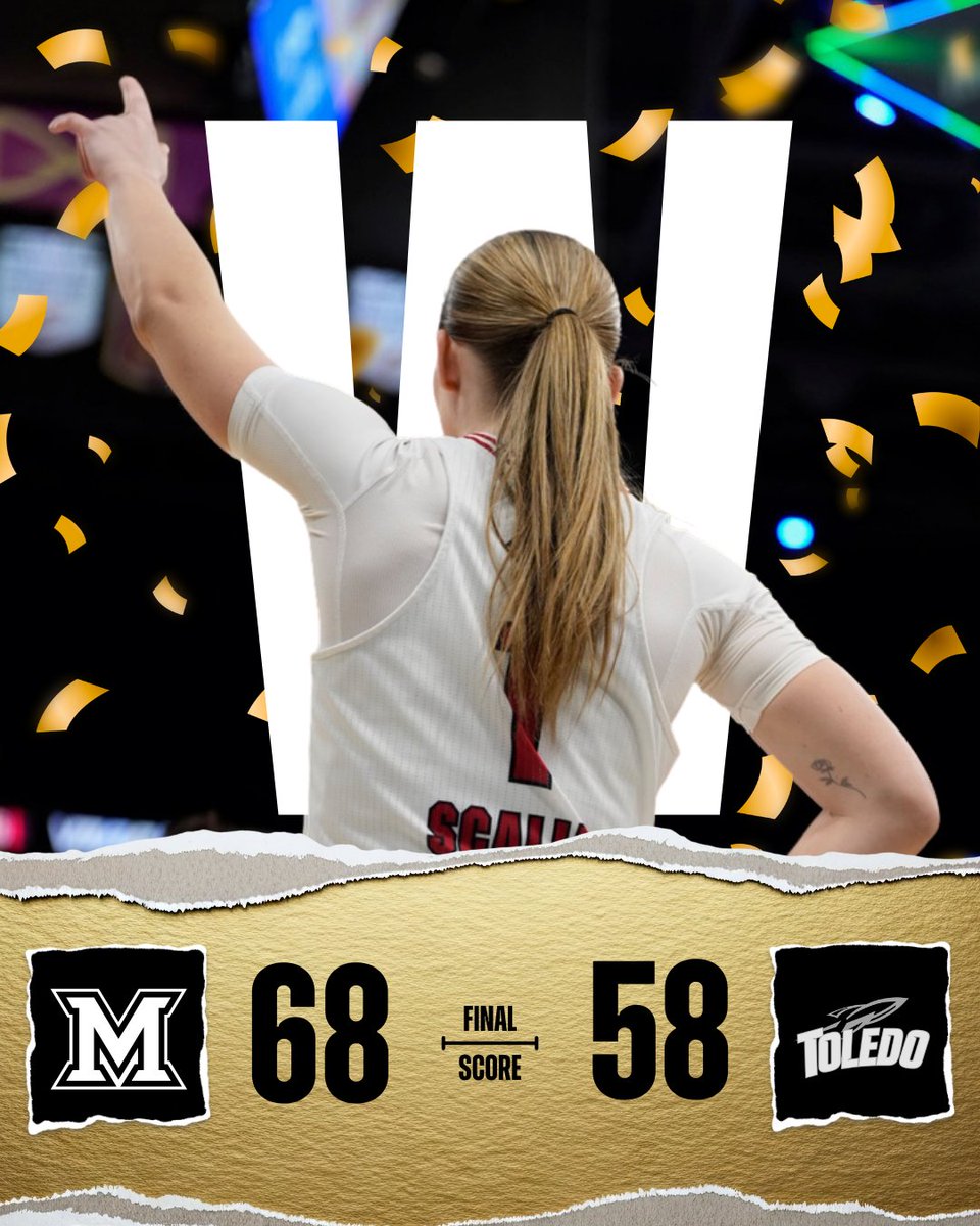 Miami University WBB tweet media