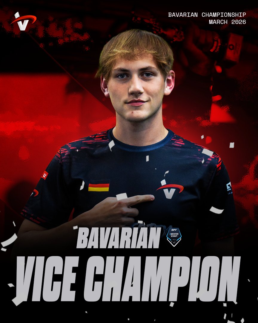VrtexDE's tweet photo. 𝐁𝐀𝐕𝐀𝐑𝐈𝐀𝐍 𝐕𝐈𝐂𝐄 𝐂𝐇𝐀𝐌𝐏𝐈𝐎𝐍 🥈

In a thrilling final, @BastiN07_  was defeated by a single goal in each game. 

Keep your head up! ♥🔥 https://t.co/Twq556wMKU