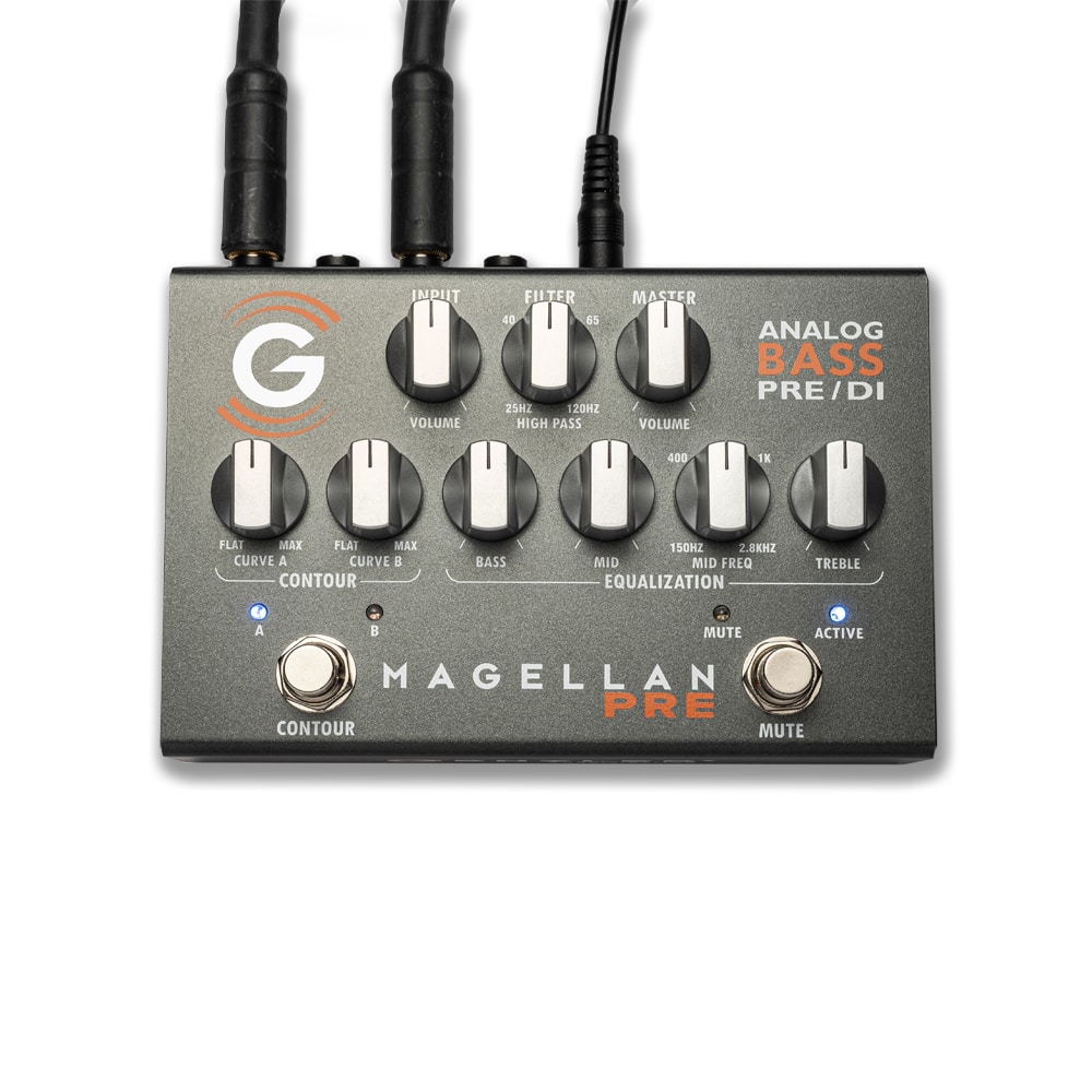 genzleramps's tweet image. Your studio signal chain is only as good as its first step. The Magellan Pre/DI pedal brings our signature Magellan amp tone to your pedalboard. With DI functionality and deep tone shaping, it is the professional studio secret weapon for tracking bass.

#StudioBass #BassTone