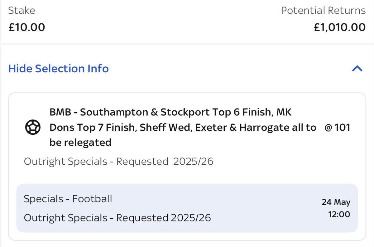 Bad Man’s Football Tips ⚽️ tweet media