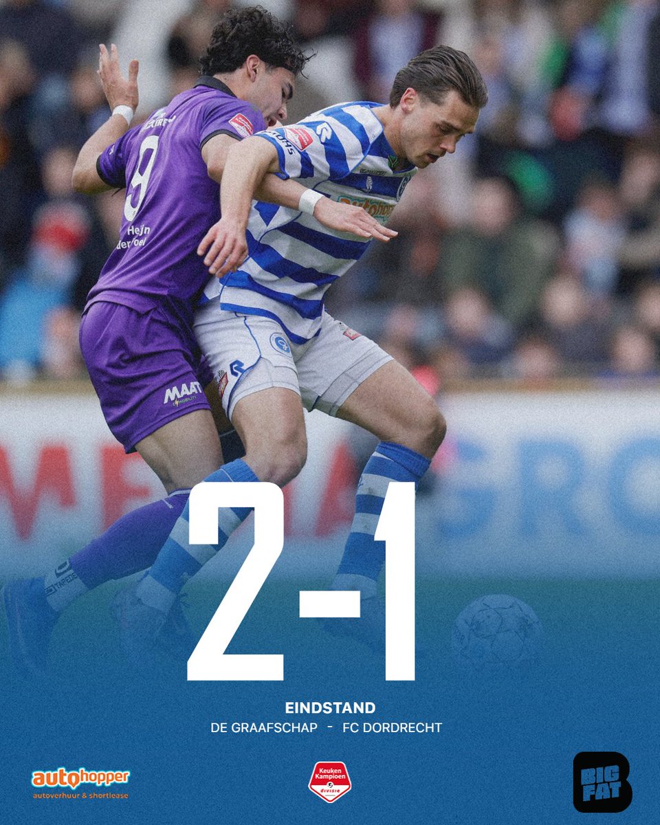 DeGraafschap's tweet photo. AFGELOPEN!

#grador | 2-1 https://t.co/TPaRS7azUW