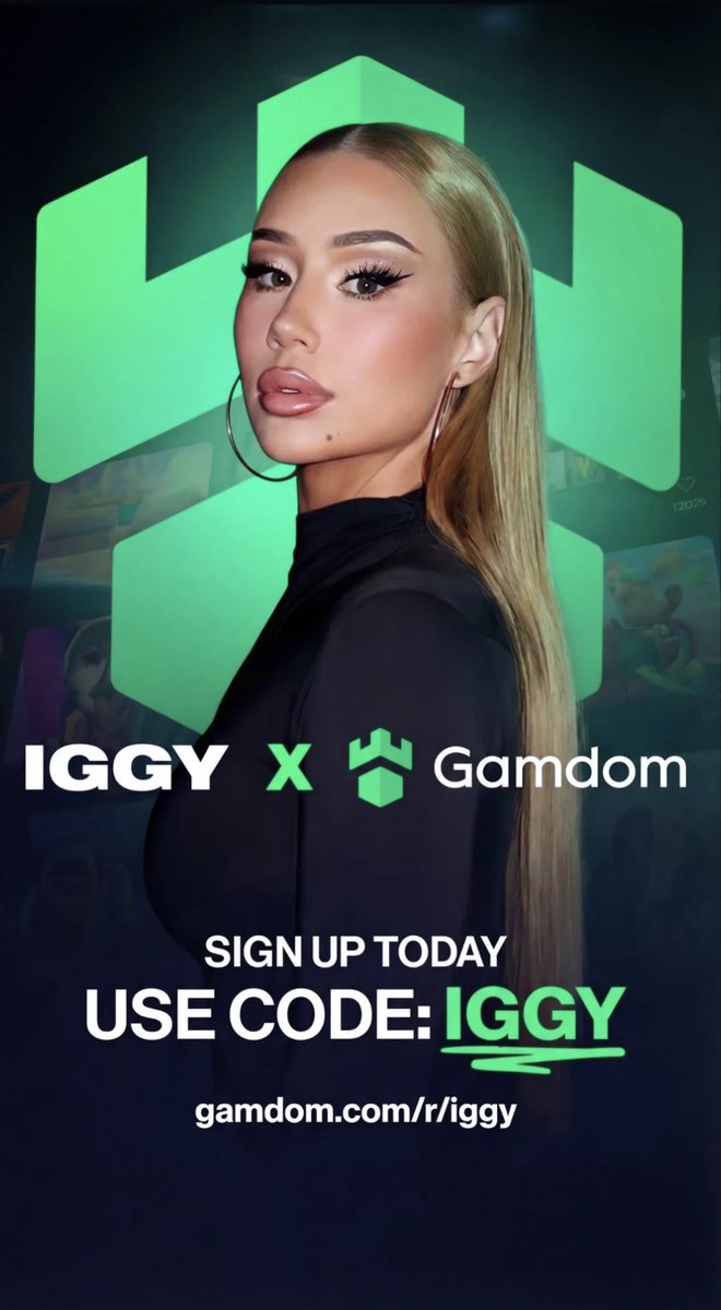 IGGYAZALEA's tweet image. Partnered with Gamdom 🎰  

If you want to try it out, you can use my code IGGY when you sign up 🫶

#partner