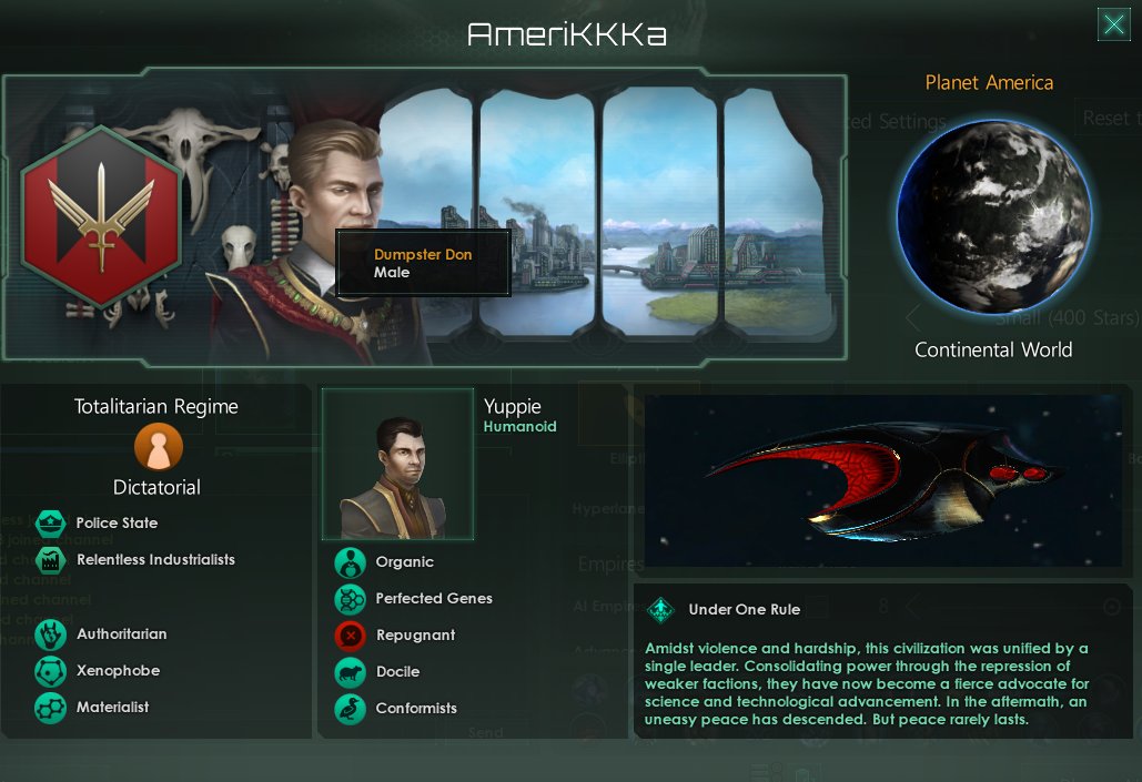 PopcornMadness's tweet photo. @CivtechDev sorry sir i was gathering ideas for my stellaris larp https://t.co/EsMxvpl8vw
