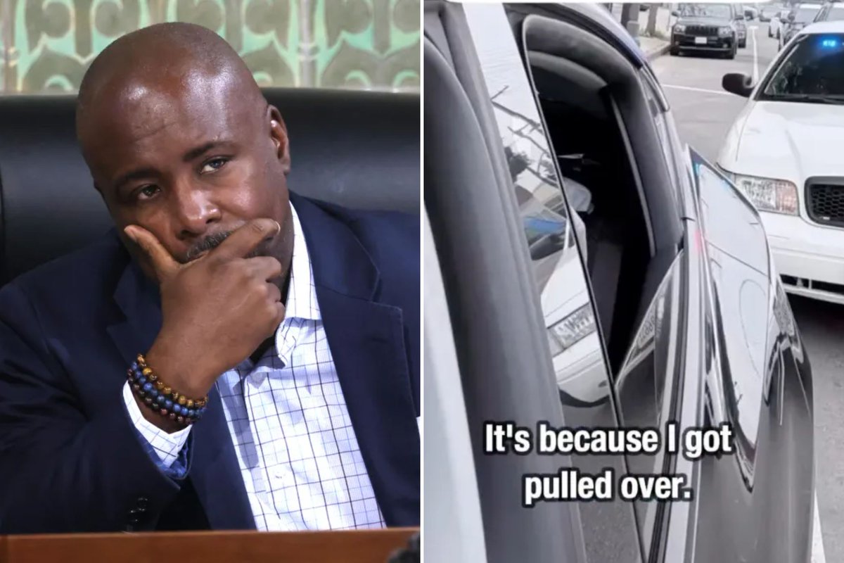 Top LA pol emotionally claims cops stopped him for being black - but cops tell very different story trib.al/a2ZWiPq