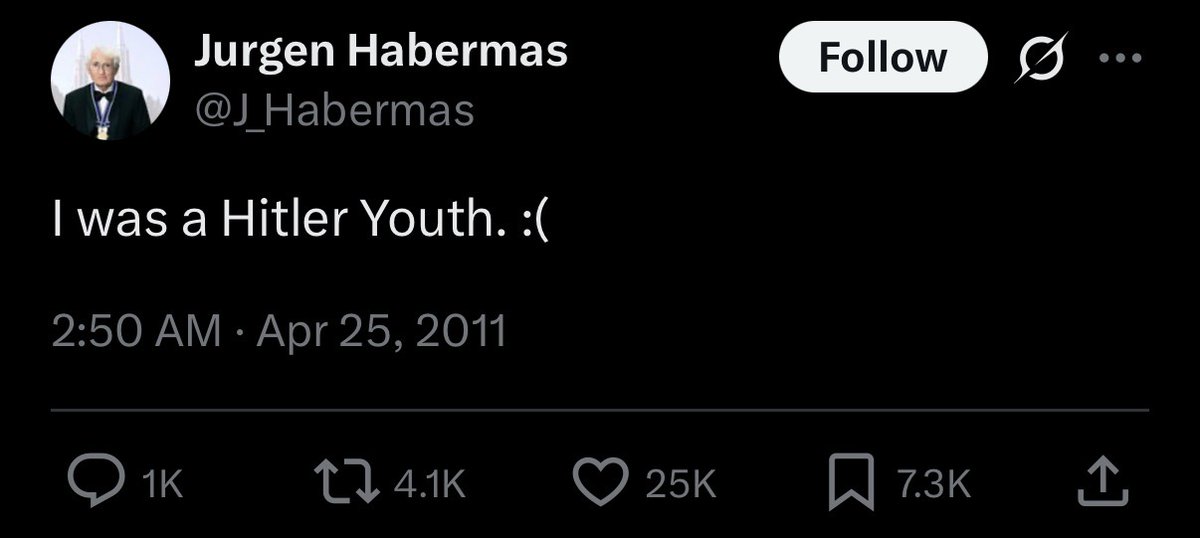 hannahgais's tweet photo. RIP to one of the greatest German philosophy posts of all time. https://t.co/Q5CEW2Sx1W