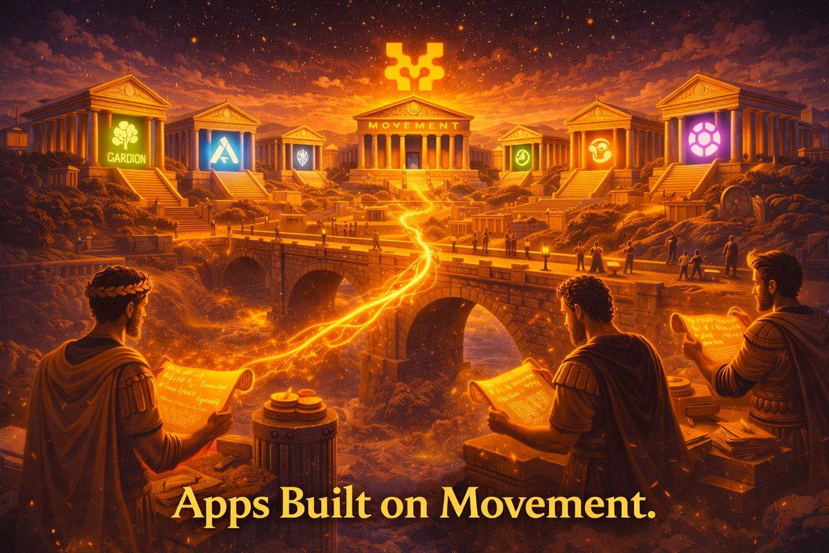 The ecosystem is growing📶🌎

More builders.
More apps.
More innovation.

Apps are being built across the Movement Network ecosystem.
The future of Move-powered DeFi and Web3 is just getting started. ⚡

Apps Built on <a href="/movement_xyz/">The Movement</a>  <a href="/Guildcreation/">Movement Creators Guild</a>