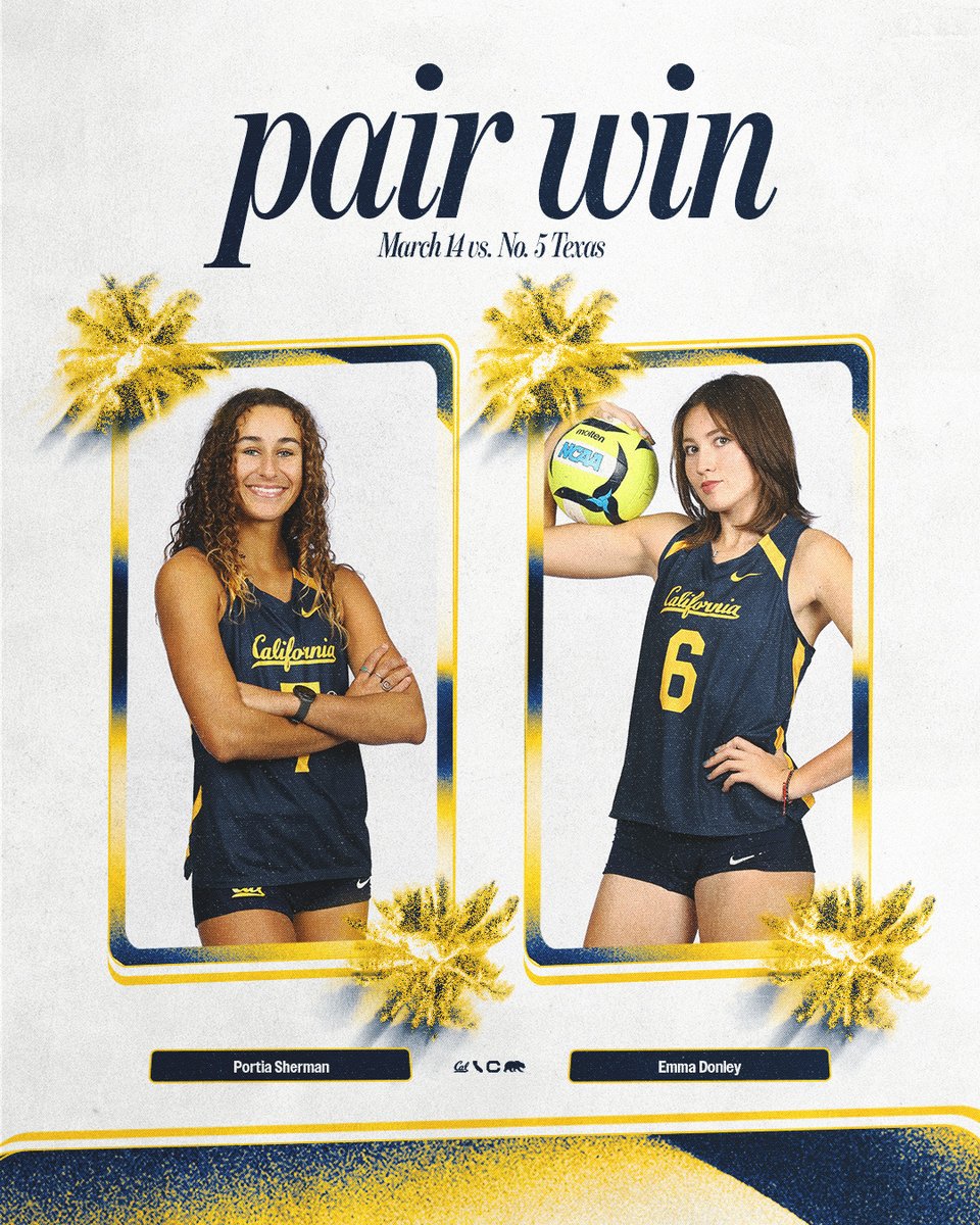 Cal Beach Volleyball tweet media
