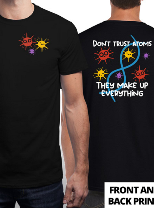 "Atomic Lies" is today's tee on qwertee.com RePost for a chance at a FREE TEE!