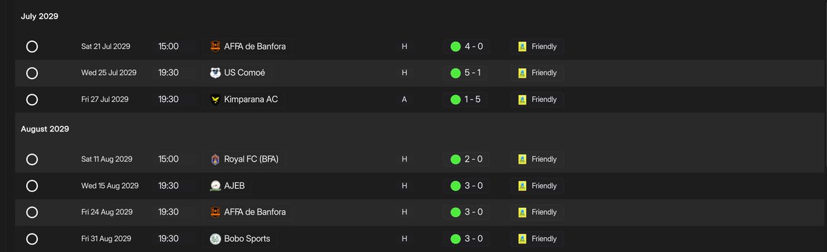 FMonCourse's tweet photo. Strong pre-season results and the squad is starting to click.

The media predicts us to finish 5th this year. Considering where we were last season, I’d definitely take that. Now let’s see what happens once the real games start.

#FM26 https://t.co/wT6wii0lzU