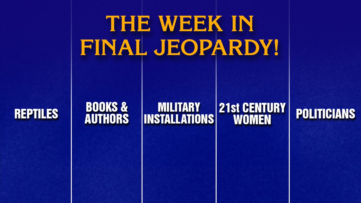 Jeopardy! tweet media