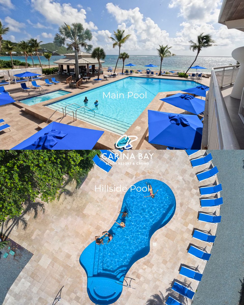 At the end of the rainbow… is a pool chair with your name on it 🌈🏝️ This is your sign to turn pool day in the Caribbean into an everyday thing at Carina Bay.

Here’s where to find your “pot of gold:"

• Main Pool + Hillside Pool

Now tell us, which pool vibe are you claiming?