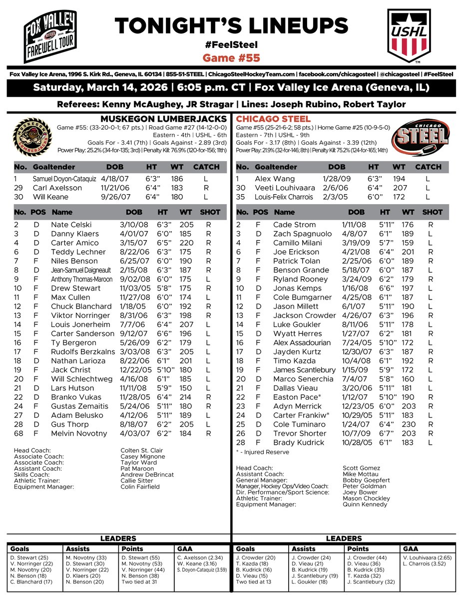 Chicago Steel tweet media