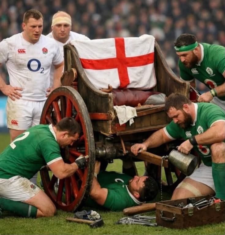 Apparently even with assistance the chariot could not be repaired . Time out. Thank you and goodnight. Vivre la France🇫🇷