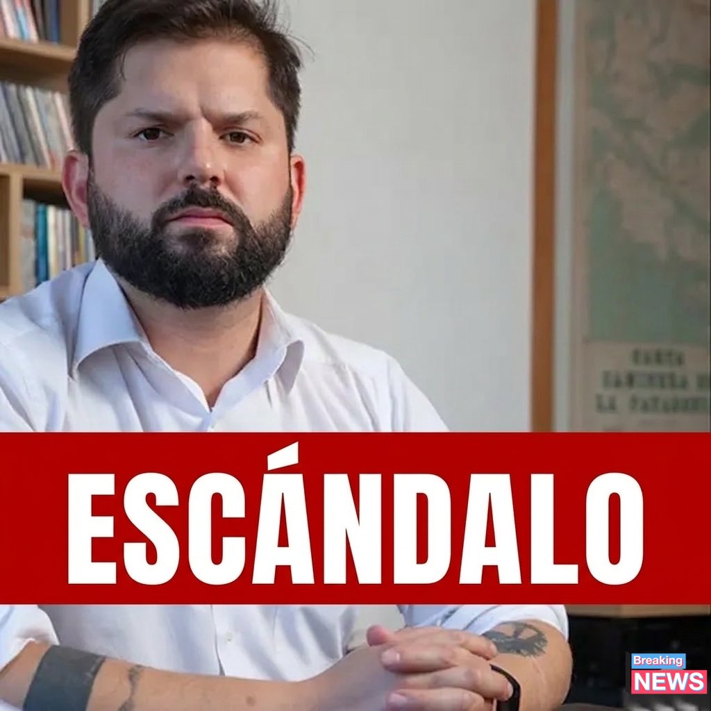 🚨🚨🚨🚨🚨🚨🚨🚨🚨🚨
ESCÁNDALO MAYÚSCULO.
🚨🚨🚨🚨🚨🚨🚨🚨🚨🚨
Si esto es cierto, estamos frente a uno de los desórdenes fiscales más graves de los últimos años en Chile.

El periodista Tomás Mosciatti reveló que el gobierno de Gabriel Boric habría tenido que pedir un préstamo