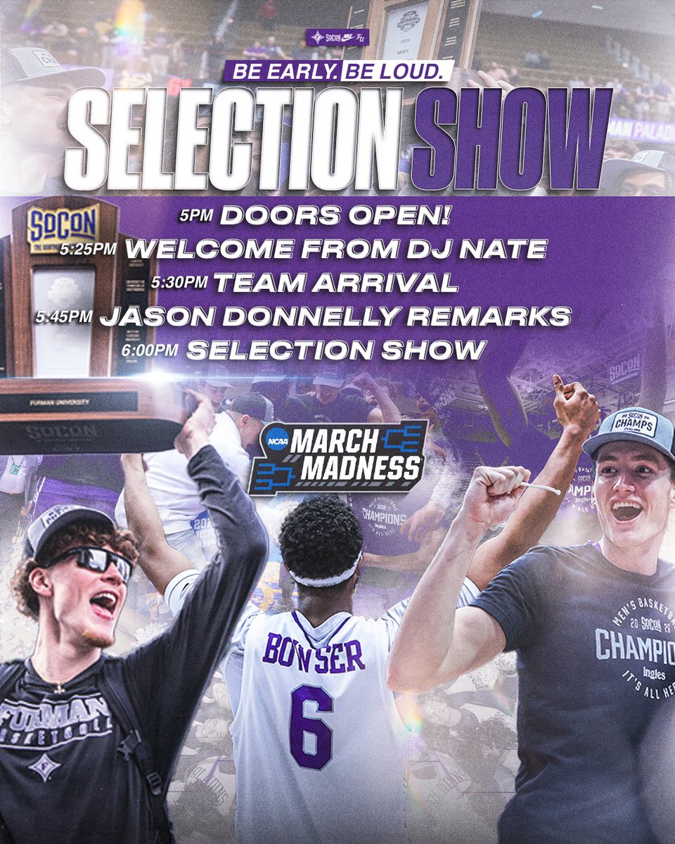 Furman Paladins tweet media