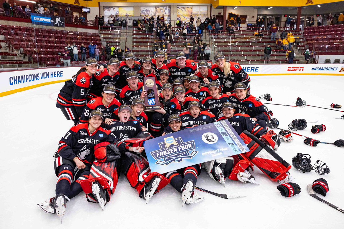 Northeastern Women’s Hockey tweet media