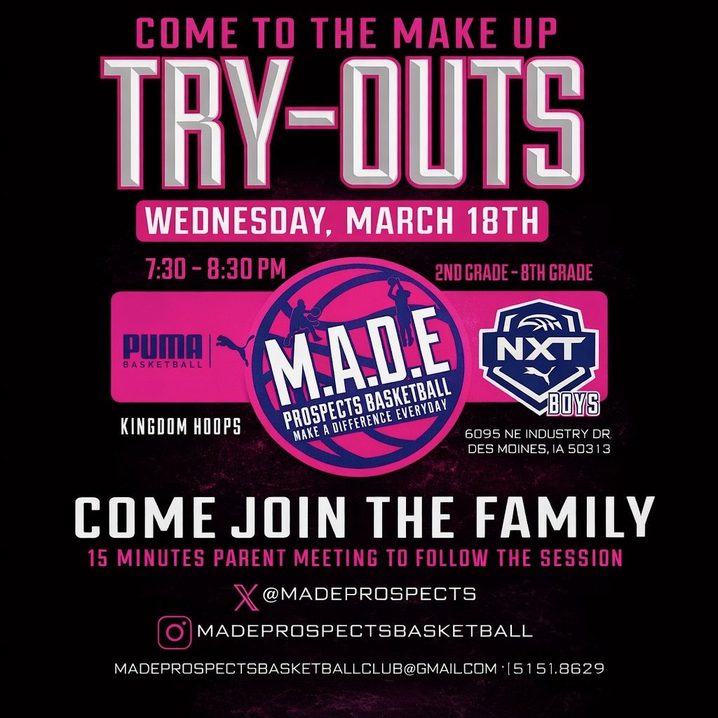 M.A.D.E. Prospects Basketball tweet media