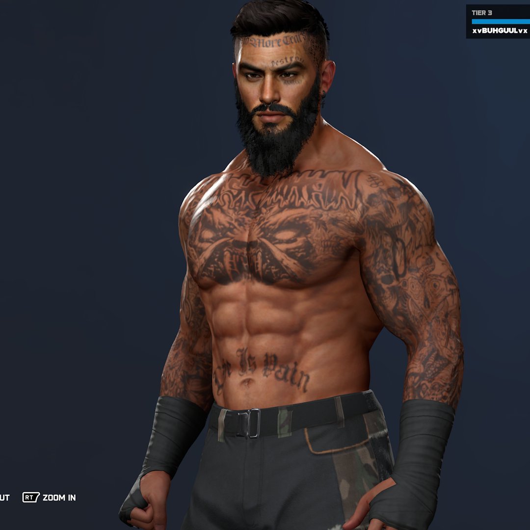 MisfitMessiah's tweet photo. Added some face tattoos and now this feels more like Danny. https://t.co/pURTkOWKXF