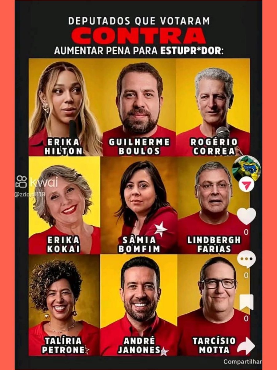 Essa escória precisa ser demitida em outubro.