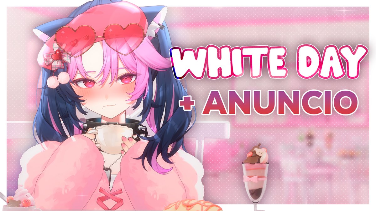 ↳˗ˏˋ 𝐍𝐄𝐗𝐓 𝐒𝐓𝐑𝐄𝐀𝐌 / 𝐏𝐑𝐎𝐗𝐈𝐌𝐎 𝐒𝐓𝐑𝐄𝐀𝐌 ˊ ˎ˗ ↴

Hoy compartiremos un ratito por White Day, ¡y tengo cosas muy bonitas que anunciarles! ✨

𝗘𝗡 𝟮 𝗛𝗢𝗥𝗔𝗦

🔴 youtube.com/live/J_QJixjGm…
🟣 twitch.tv/shurahiwa

🕒: 6:30pm CDMX/EST || 9:30pm CL/ARG