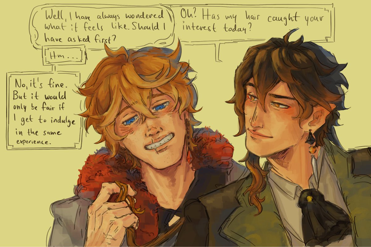 niai_ii's tweet image. 1/2
this is a redraw i quite enjoyed!! 

#zhongchi #chili