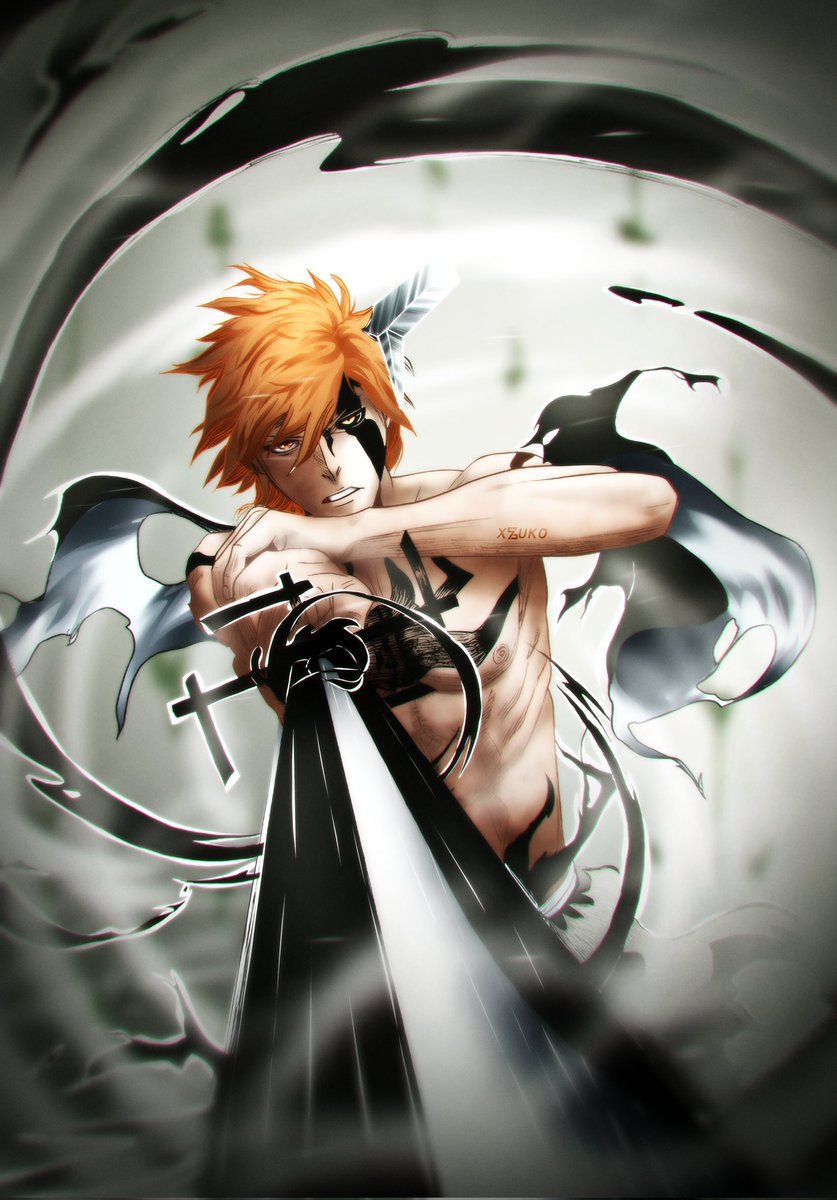 Haven’t posted a coloring lately, so I’ll post my Ichigo one from 2024.