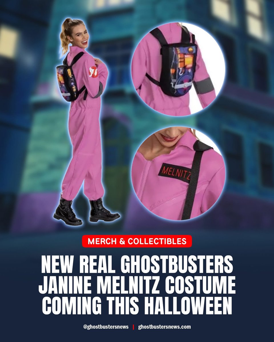 New Real Ghostbusters Janine Melnitz Costume Coming This Halloween: ghostbustersnews.com/2026/03/14/new…