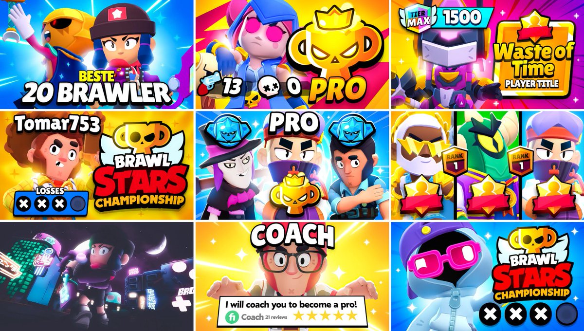 Brawl Stars Work. DM if you are interested in working with me. 
Portfolio: be.net/adelinartistul