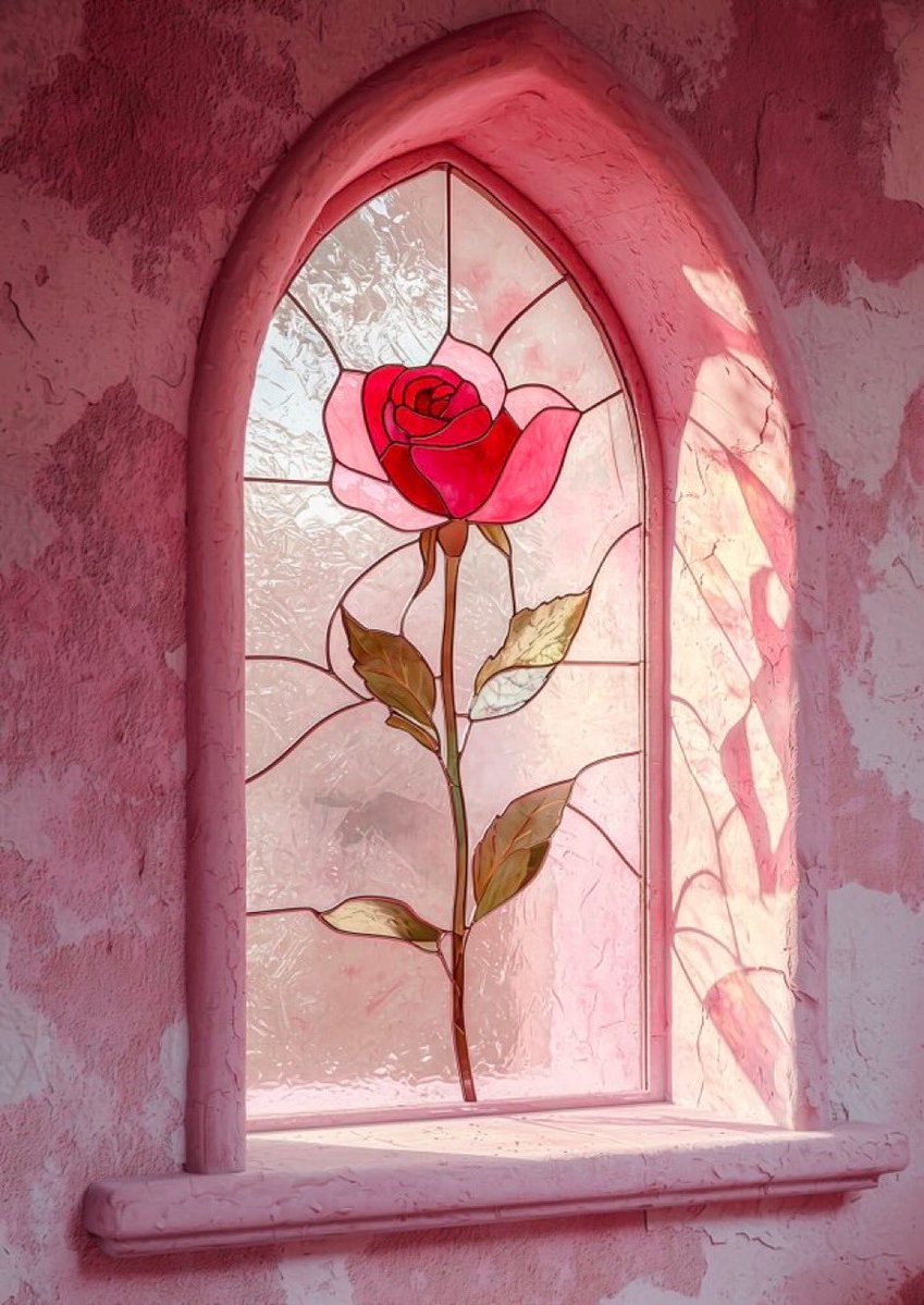 botanical stained glass windows