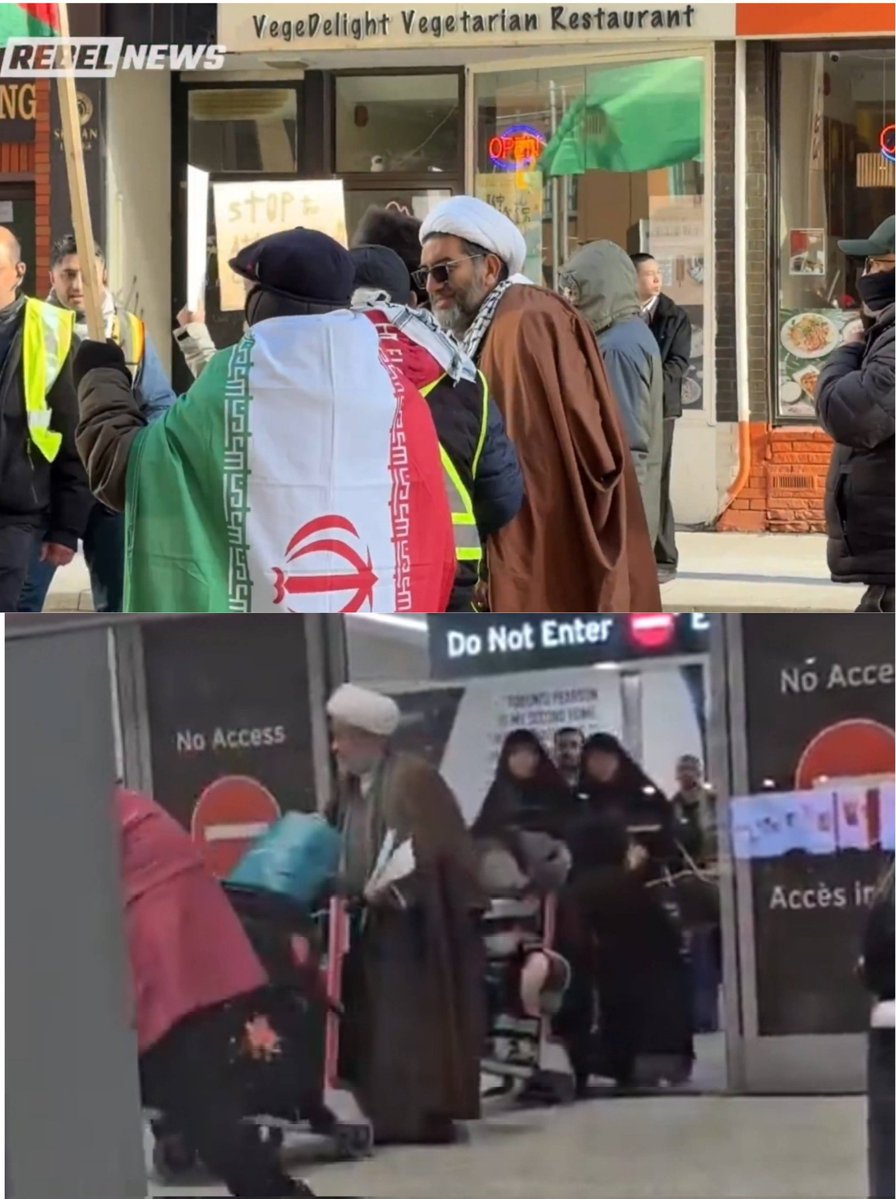 CBSA: What is the nature of your visit to Canada?

Cleric: I'm here to lead a terrorist supporting mob through the streets of Toronto. 

CBSA: Perfect, enjoy your visit.