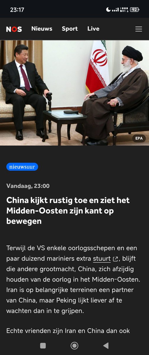 Het is natuurlijk de schuld van China dat de VS en Israël illegale aanvallen uitvoeren op Iran.