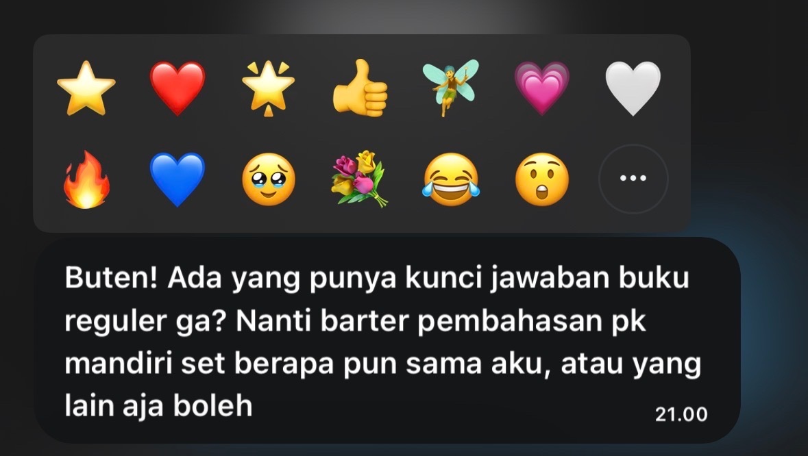 Overheard buten: CEK RULES SEBELUM KIRIM MENFESS! tweet media