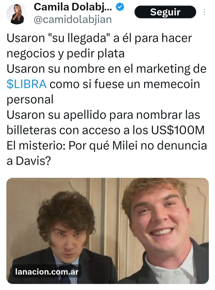 Este twitt es de febrero 2025
MEMORIA