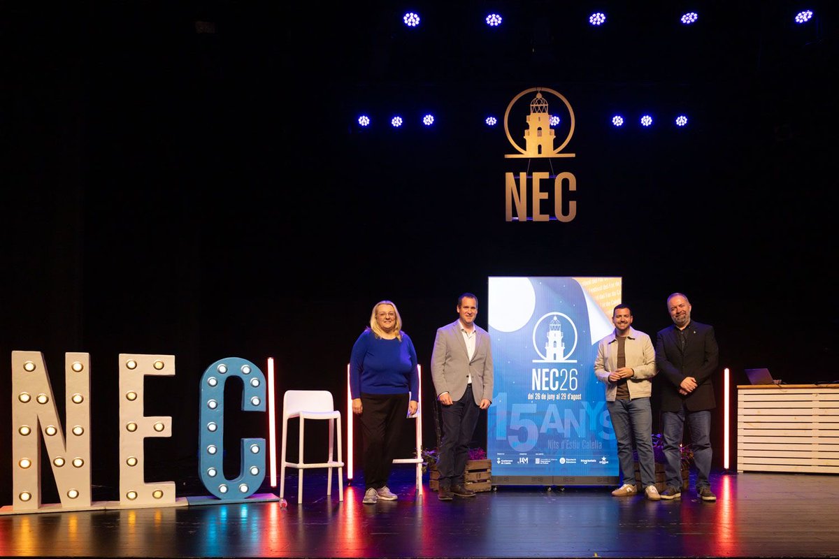 Ja tenim el cartell del NEC d’enguany… i és molt més que un cartell. Celebrem 15 anys de música i nits inoblidables amb una Ciutat que ha fet créixer el festival any rere any. I per celebrar-ho com es mereix, arriba una programació brutal, 25 actuacions i espais renovats! Viu-lo
