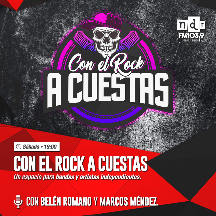 #ProgramaciónNdR / #LoDemásEsReggaetón
💥 Hasta las 22 compartimos @conelrockacuestas, un espacio íntegramente destinado a bandas y artistas independientes 🤘

🎙️ Con @belr.oma y <a href="/maarcos/">MK</a>.dm87

#️⃣ #NdR #Radio 📻 #Rock #Under #Música