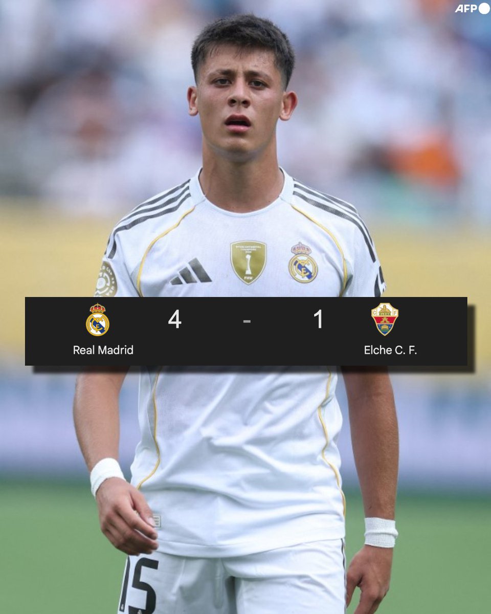 Qedine's tweet photo. ¿¿QUÉ CARA#JOS ACABAS DE HACER, ARDA GULER?? ¡¡ESPECTACULAR LO DE LA JOYA TURCA!! ¡¡GOLAZAZO DESDE DETRÁS DEL MEDIOCAMPO!! ¡¡LE PEGÓ DESDE SU PROPIO CAMPO!! ¡¡QUÉ ANOTACIÓN SE MANDÓ!! ¡¡REAL MADRID 4-1 ELCHE!! https://t.co/F2LonOdoQk