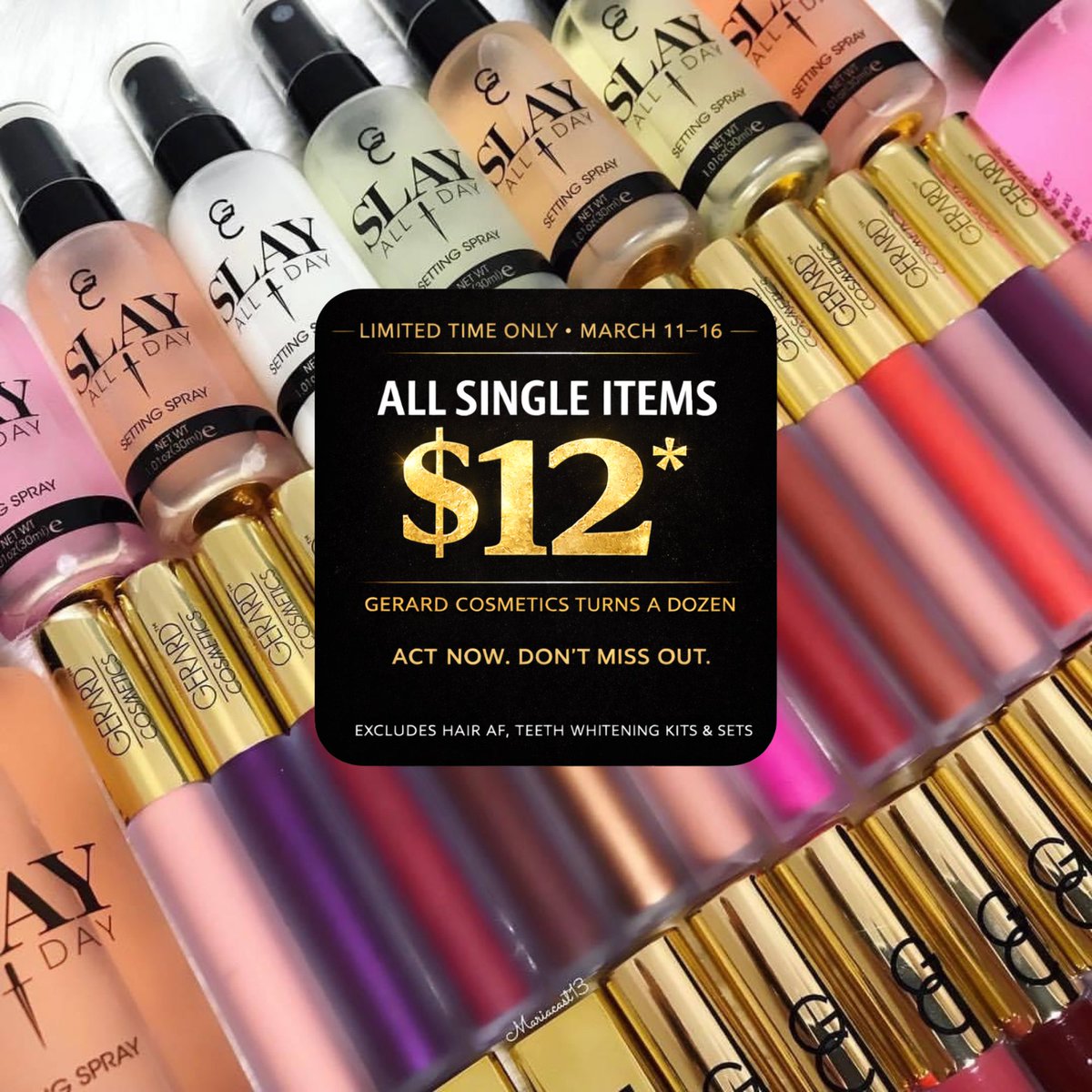 Gerard Cosmetics™ tweet media