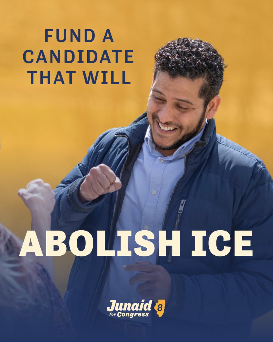 Junaid For Congress (IL-08) tweet media