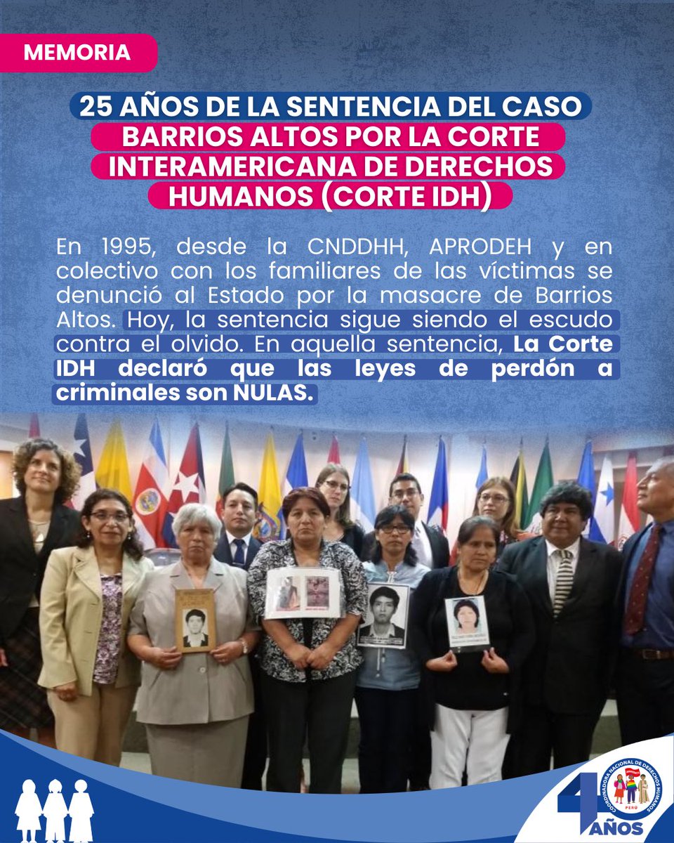 CNDDHH 🇵🇪 #ConsensoPorLosDDHH tweet media