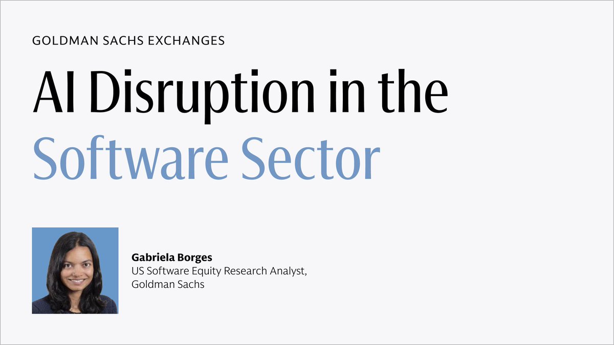 Goldman Sachs tweet media