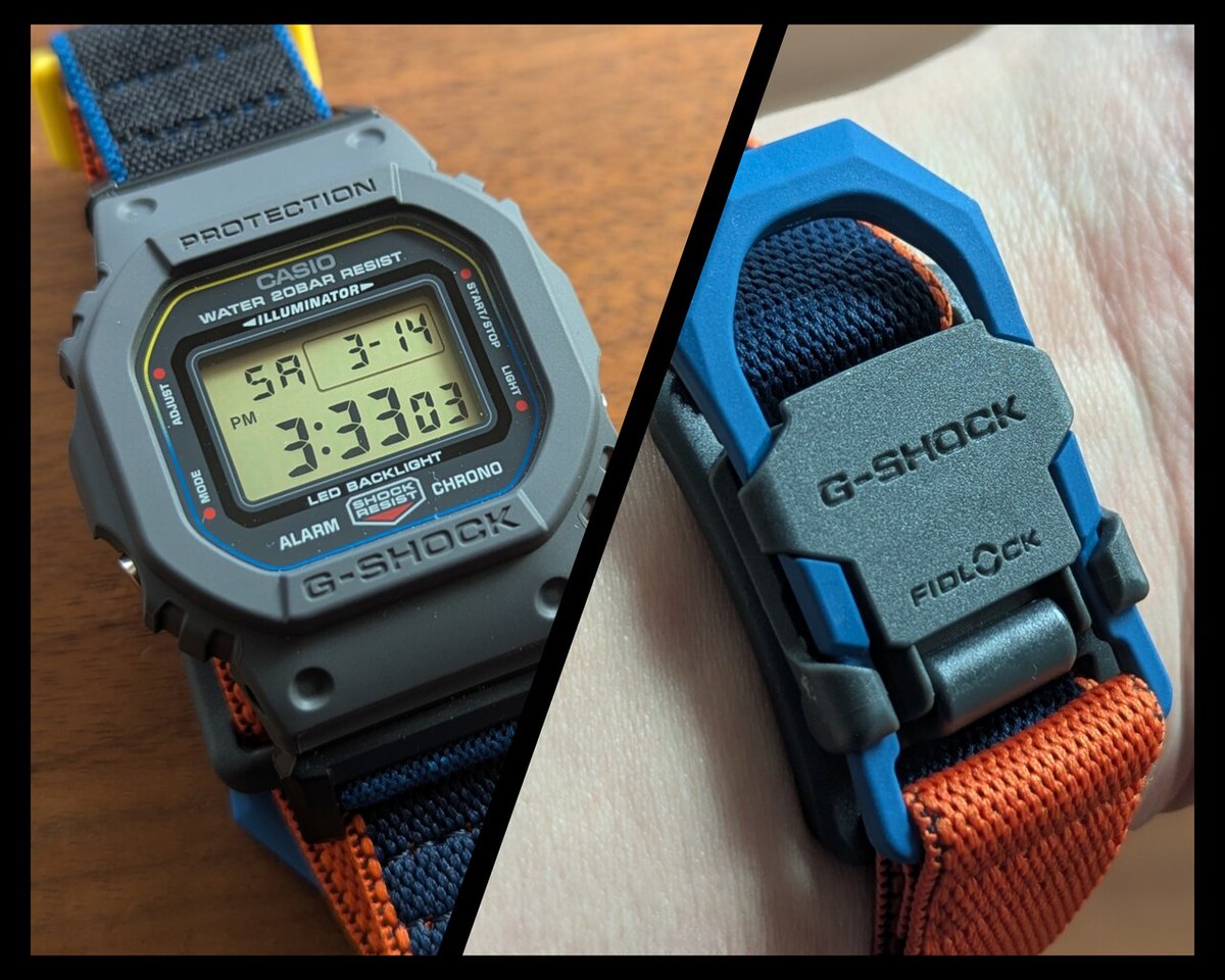新作「DW-5600MNC-8A2JF」を購入！ワクワクの新クロスバンド。あえて”G