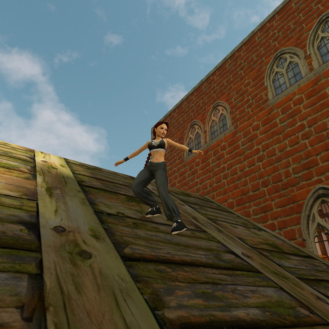 NathanRaiders's tweet image. anyway something that isn't ai

had an idea to do this as a mod by adding trainers to her gym outfit and make it look bit accurate to shadow of the TR with fitness logo :p #tombraider #mods #modding