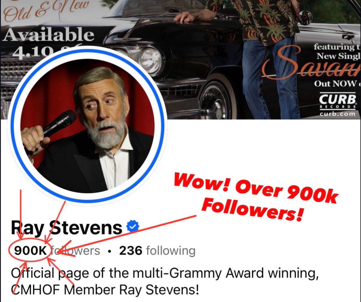 Ray Stevens tweet media