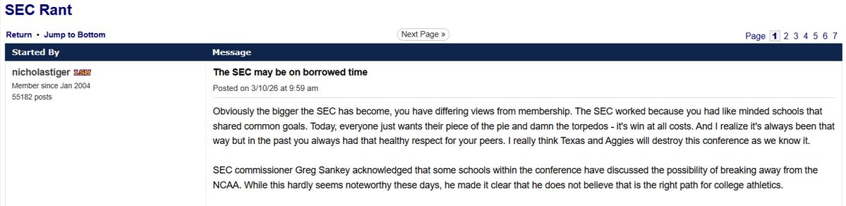 Big Ten information and news tweet media