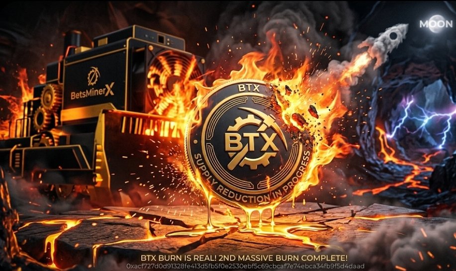 BetsmInerx's tweet photo. @coingecko 🚨 $1,000 COMMUNITY REWARD 🚨
Celebrating our 2nd Massive Burn! 🔥 We are distributing $1,000 to our supporters! 💰
🎯 TO ENTER:
1️⃣ Follow @BetsMinerX
2️⃣ Like &amp; RT 🔄
3️⃣ Tag 3 friends &amp; Drop BSC address 👇
🛡️ Check wallets in 72h!
$BTX #BSC #Airdrop #Giveaway #100x #bnb https://t.co/ezJ0ntKvsq