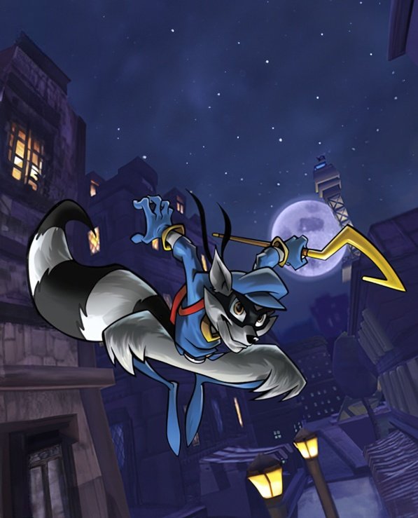 Gamer_0wl's tweet photo. "This thievius raccoon is one sly cooper" *backflips* https://t.co/LP1sA7Dt0k