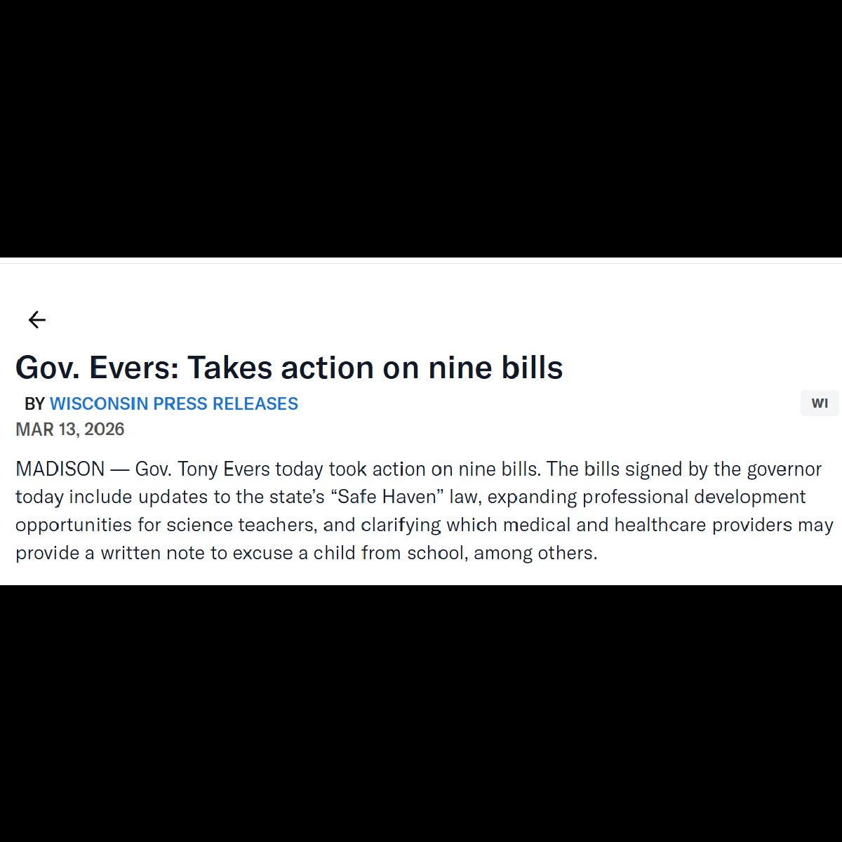 Rep. Barbara Dittrich tweet media