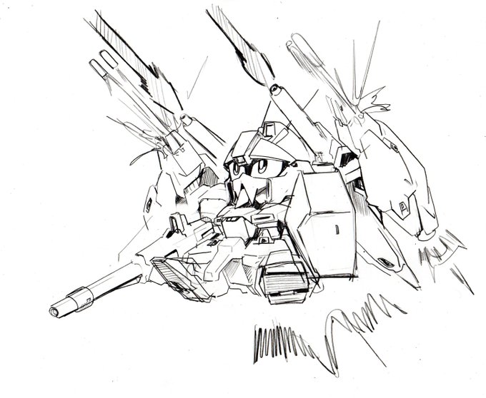 基本的にMS形態とBWS形態で攻撃性能は変化しないのがコンセプトなので、肩のミサイルとビームキャノンはこういう感じに使えるようにしたいのだわさ