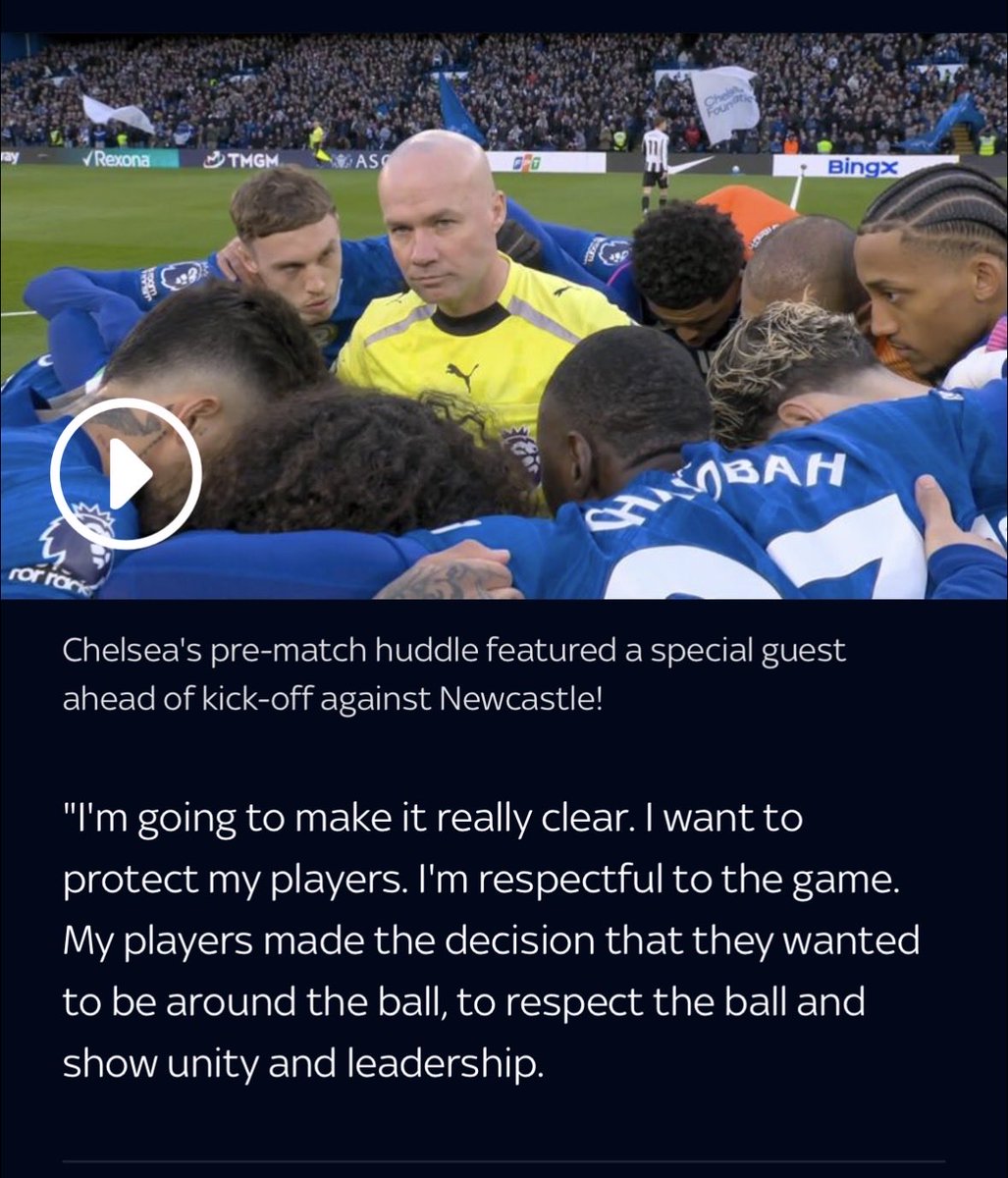 ‘Respect the ball’ 🥴. We have a fucking clown as a manager. Tries to sound smart but he is a moron. <a href="/MadMontana/">MadMontana</a>