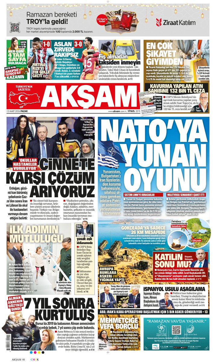 Akşam Gazetesi tweet media